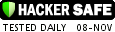 HACKER SAFE certified sites prevent over 99% of hacker crime.